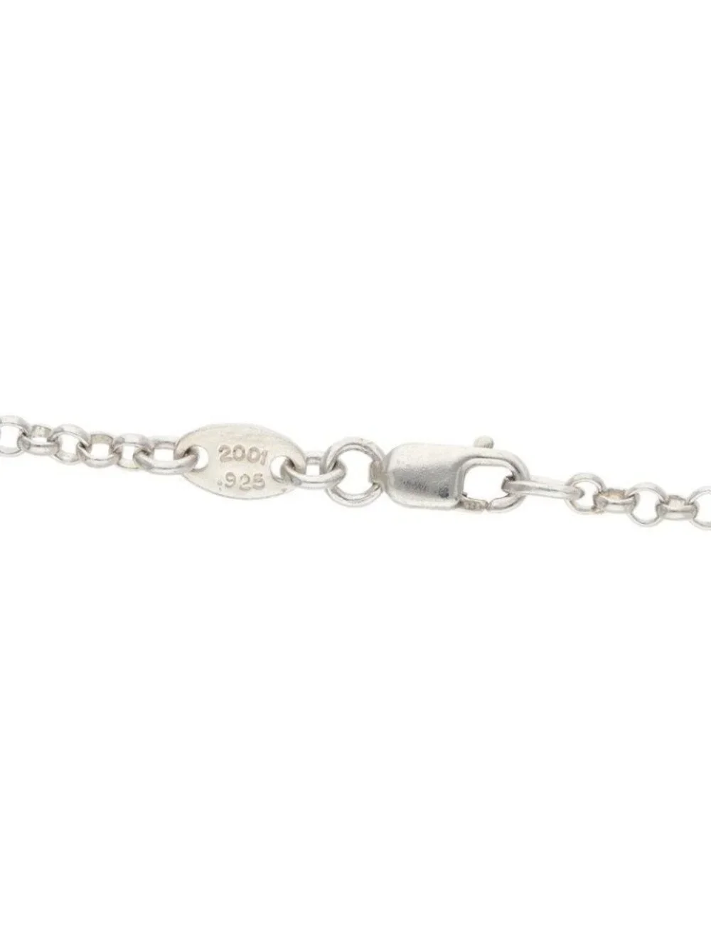 Chrome Hearts Neckchain Roll Chain Silver Necklace